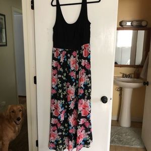Floral maxi dress